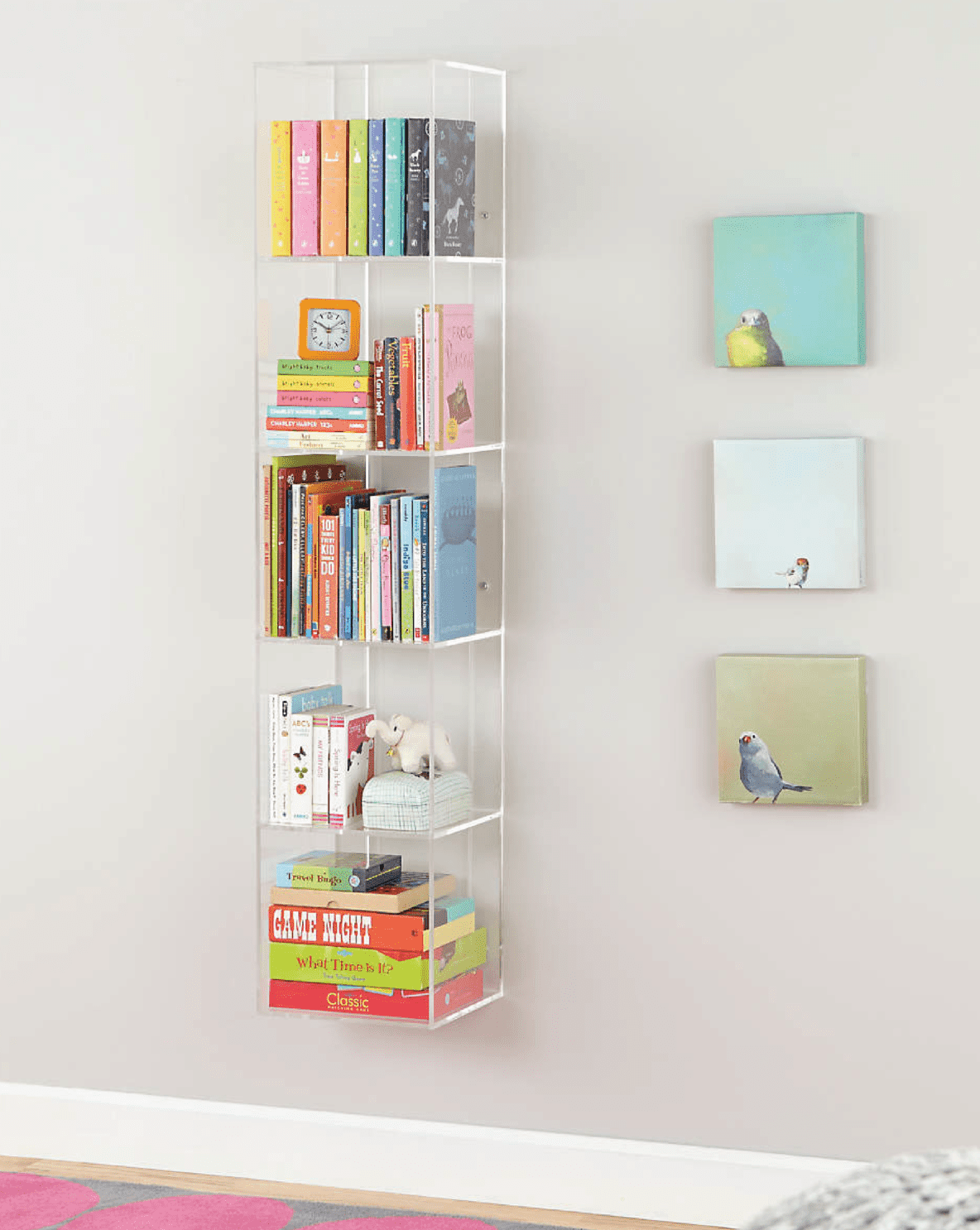 Acrylic Shelf Bookcase