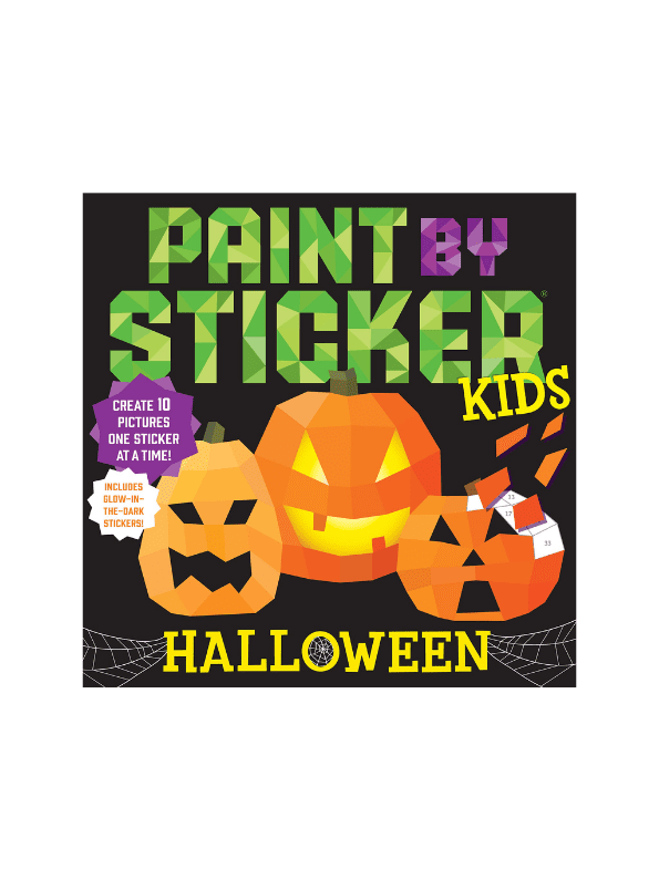 Paint By Sticker Kids Halloween