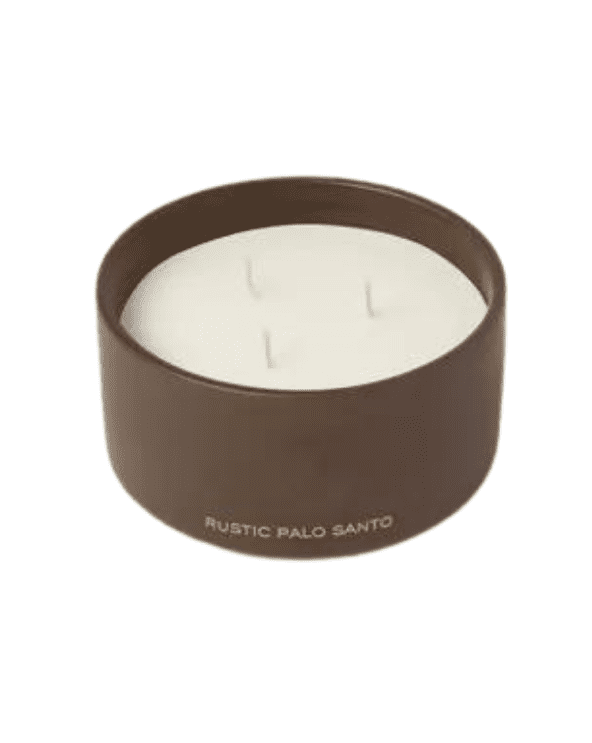 Rustic Palo Santo Candle