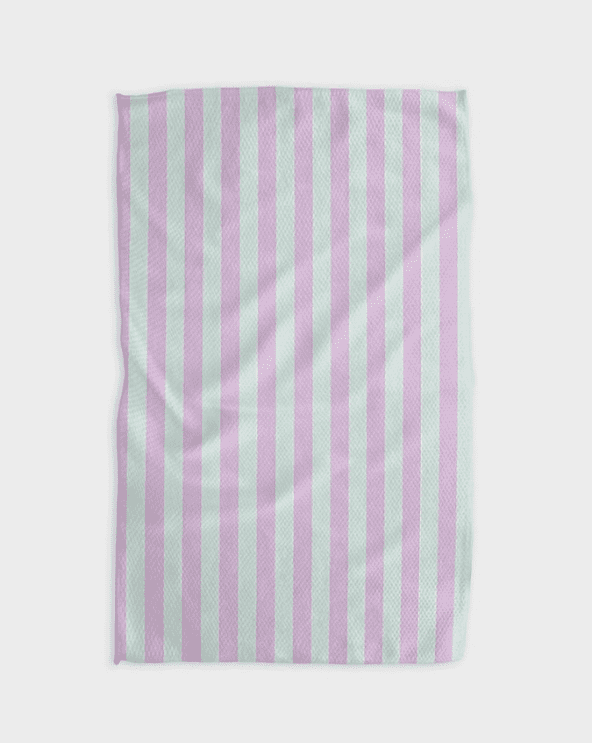 Geometry House Cabana Boy Mint Lilac Towel