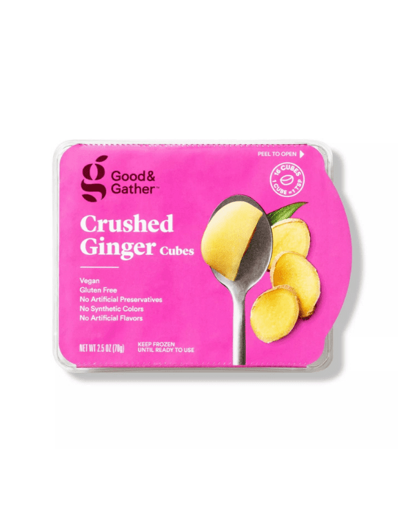 Frozen Crushed Ginger Cubes