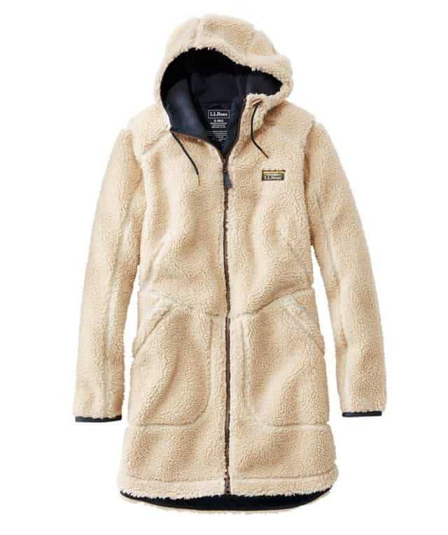 Women’s Long Fleece Coat