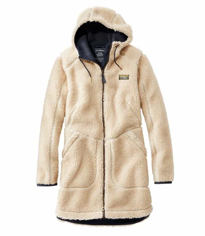 Women’s Long Fleece Coat