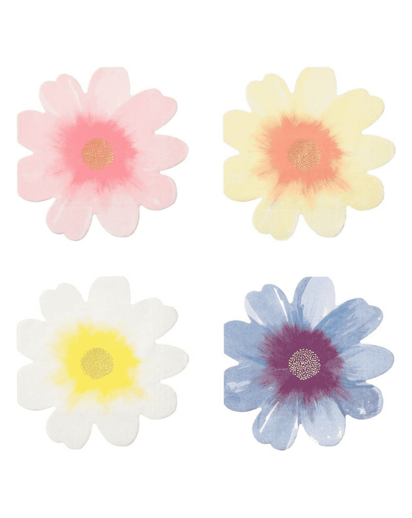 Flower Napkins