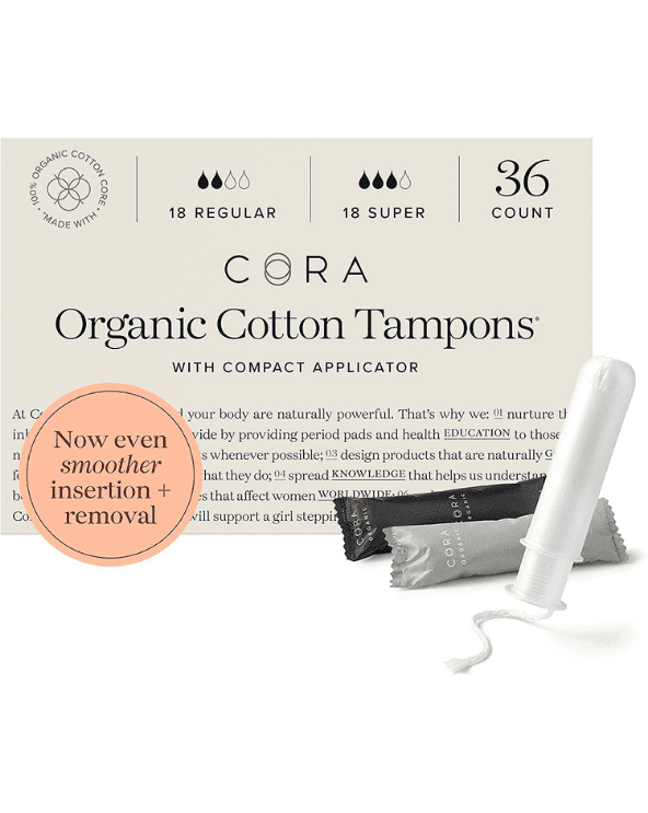 Cora Organic Tampons