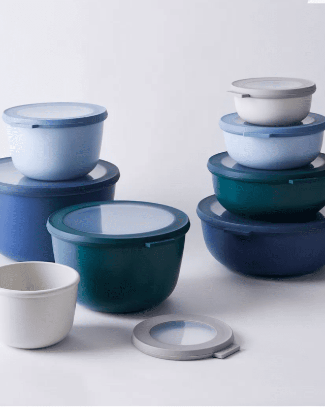 Mepal Microwavable Nested Storage Bowls