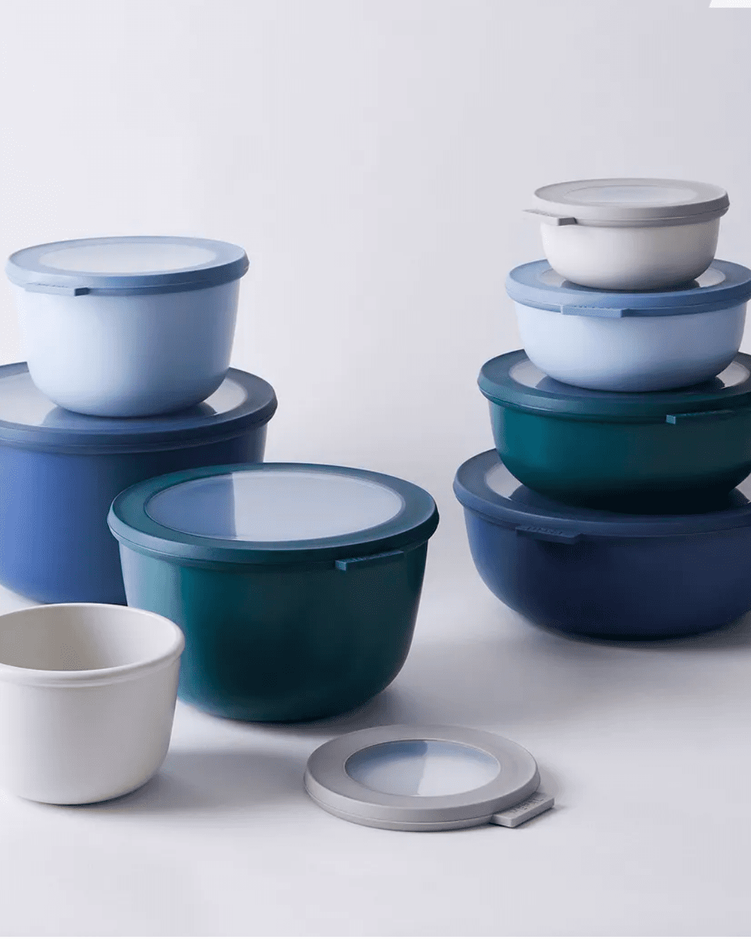 Mepal Microwavable Nested Storage Bowls