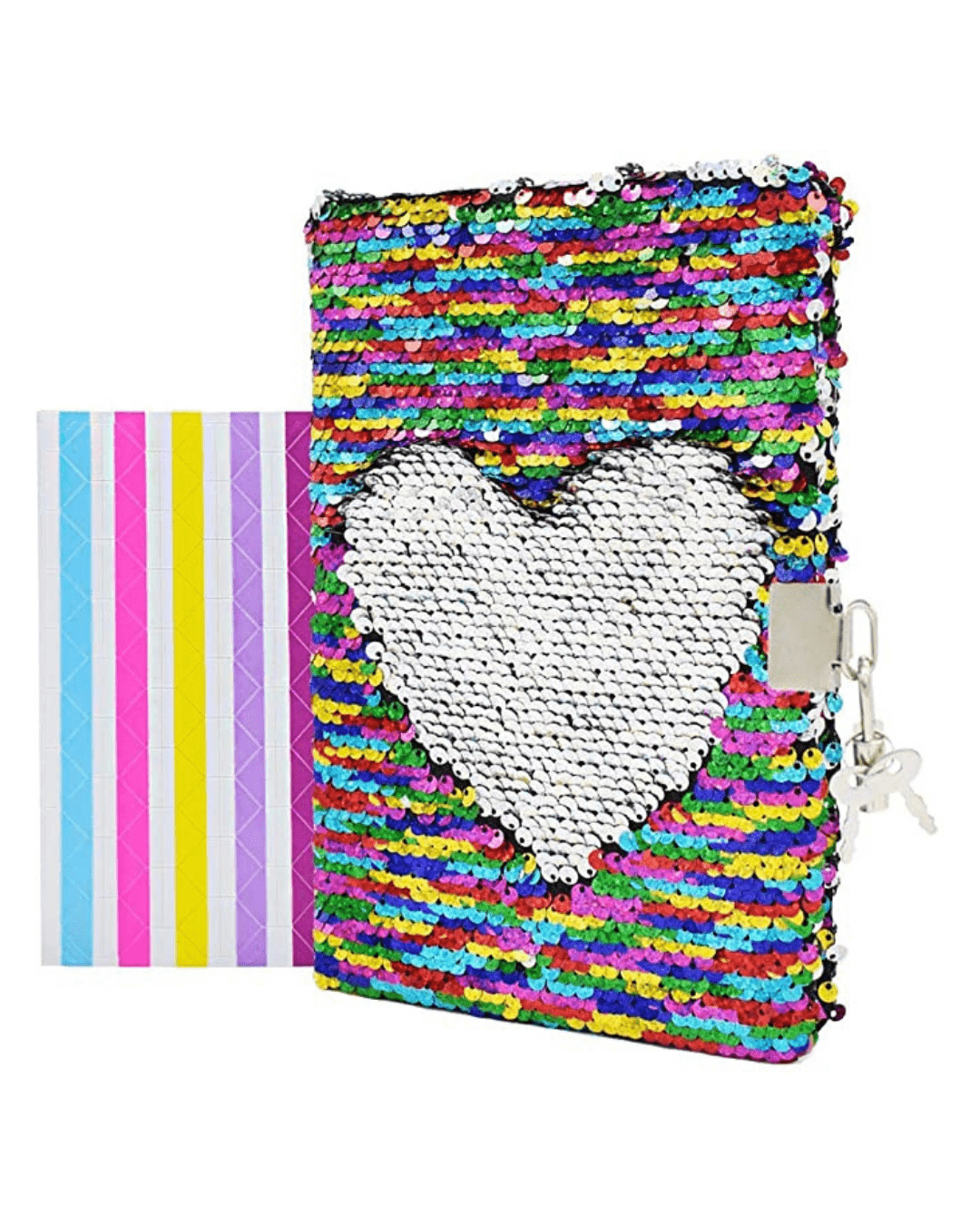 Reversible Sequin Notebook Diary