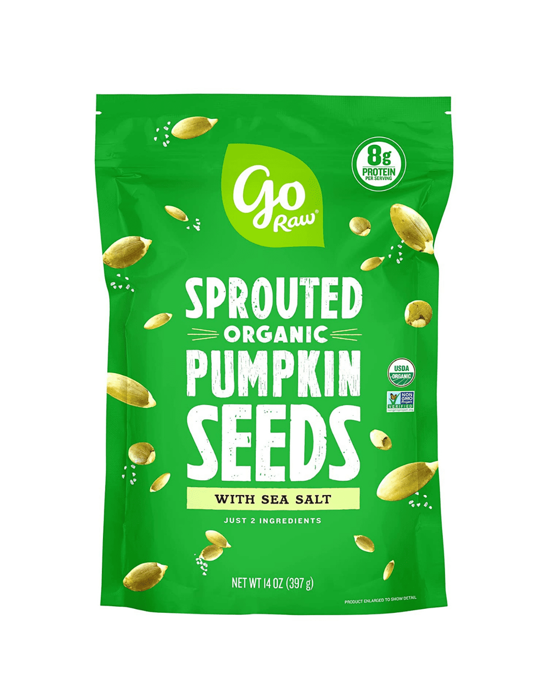 Sprouted Organic Pumpkin Seeds