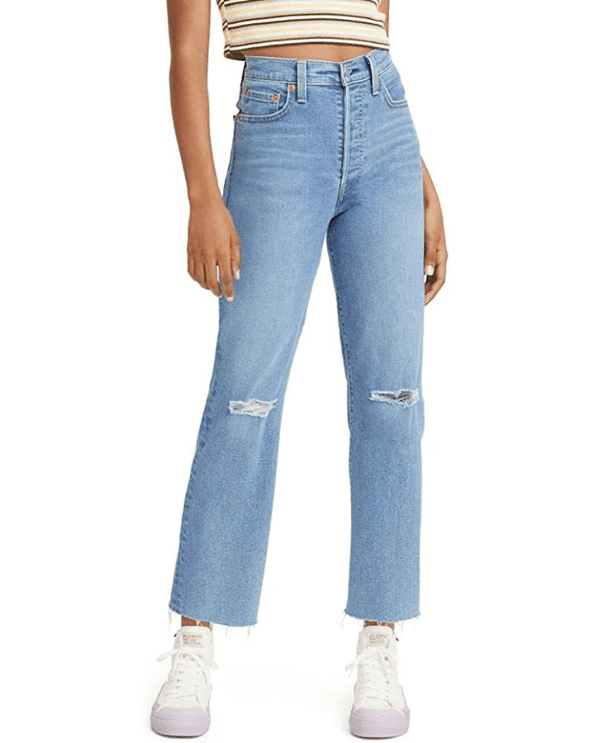 Levi’s Women’s Ribcage Straight Ankle Jeans