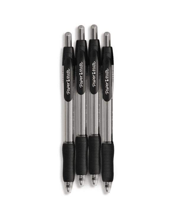 Retractable Black Pens