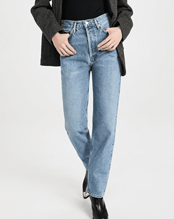 AGOLDE 90’s Pinch Waist High Rise Straight Jeans
