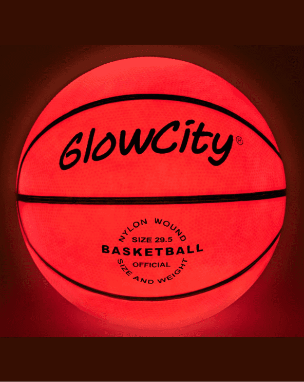GlowCity Glow in The Dark Size 7 Basketball