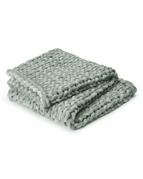 Bearaby Knit Velvet Weighted Blanket