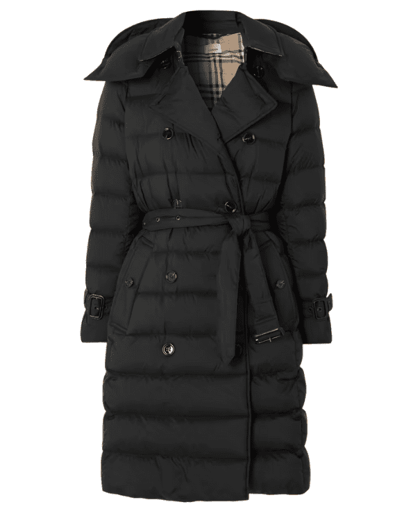 Burberry Belted Down Coat