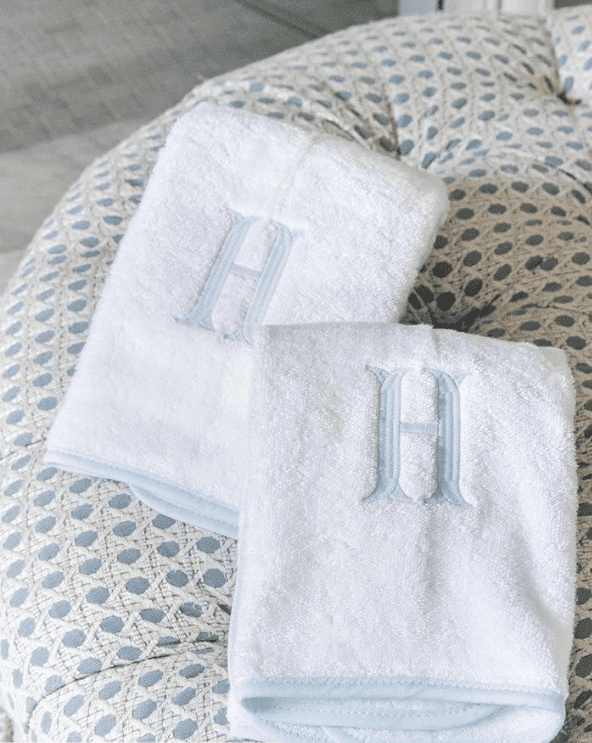 Monogrammed Hand Towels