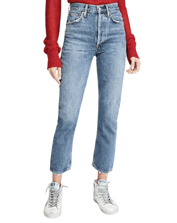 Agolde Riley High Rise Straight Crop Jeans - The Buy Guide