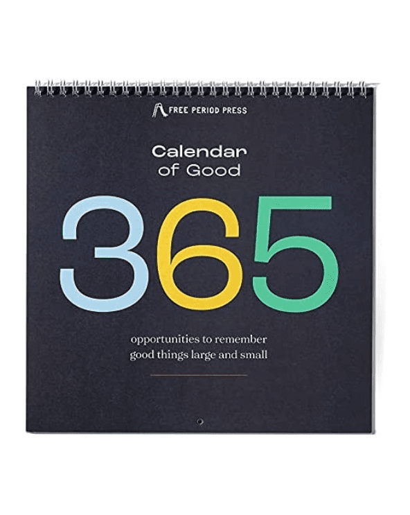 Calendar Of Good Gratitude Journal