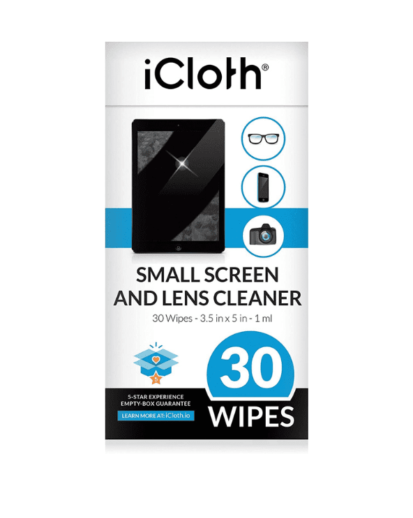 iCloth Lens Cleaning Wipes