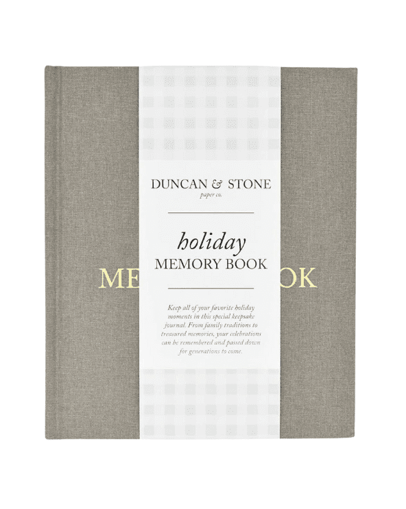 Holiday Memory Book by Duncan & Stone