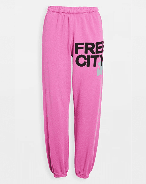 FREECITY Freecity Large Pink Sweatpants