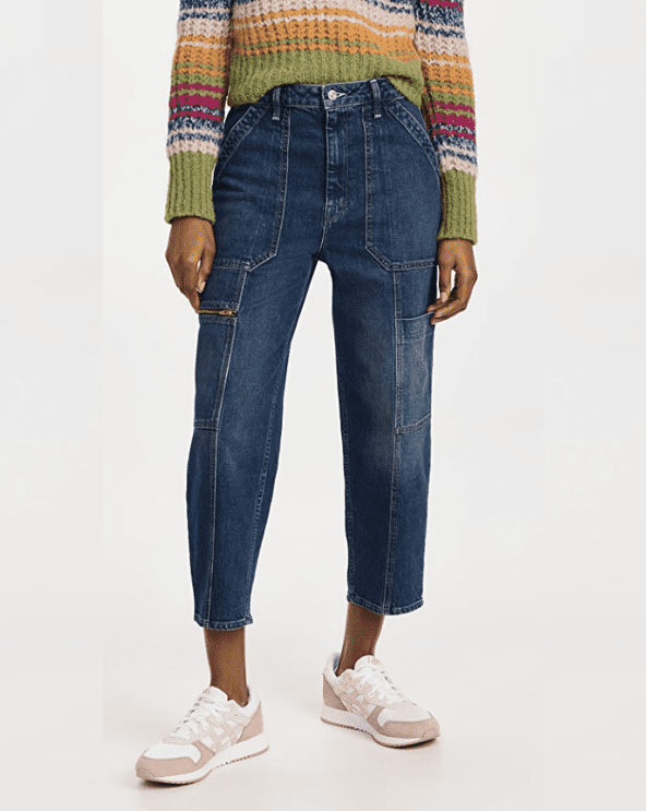 Mother The Private Zip Pocket Ankle Jeans