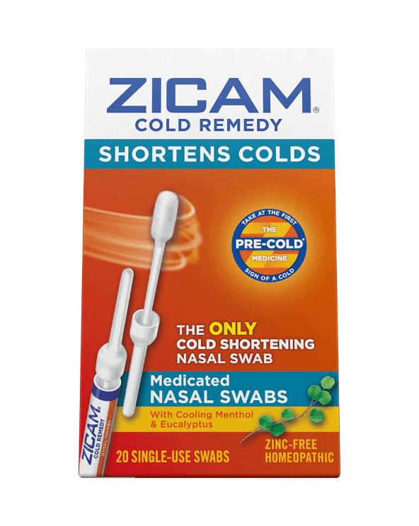 Zicam Cold Remedy Nasal Swabs