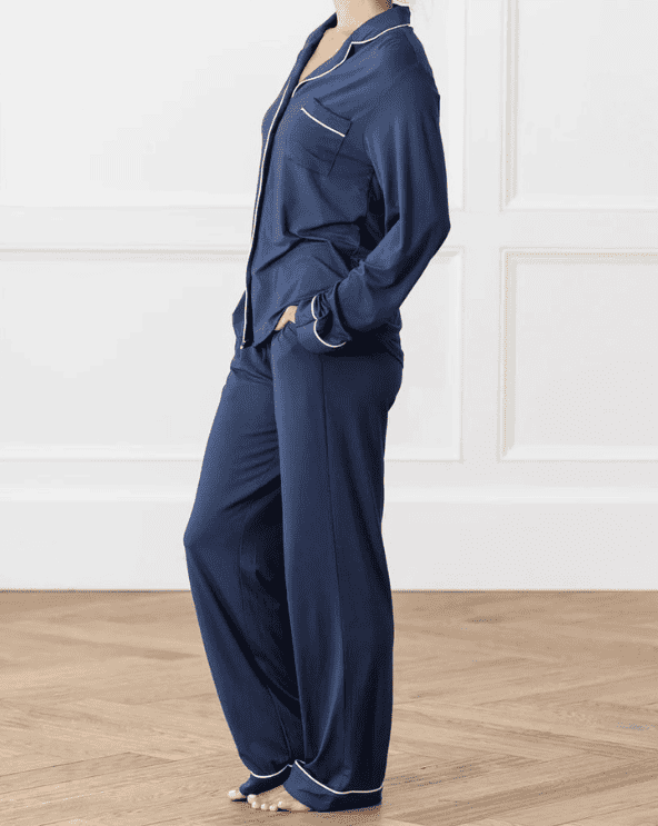 Cozy Earth Bamboo Pajamas in Stretch-Knit