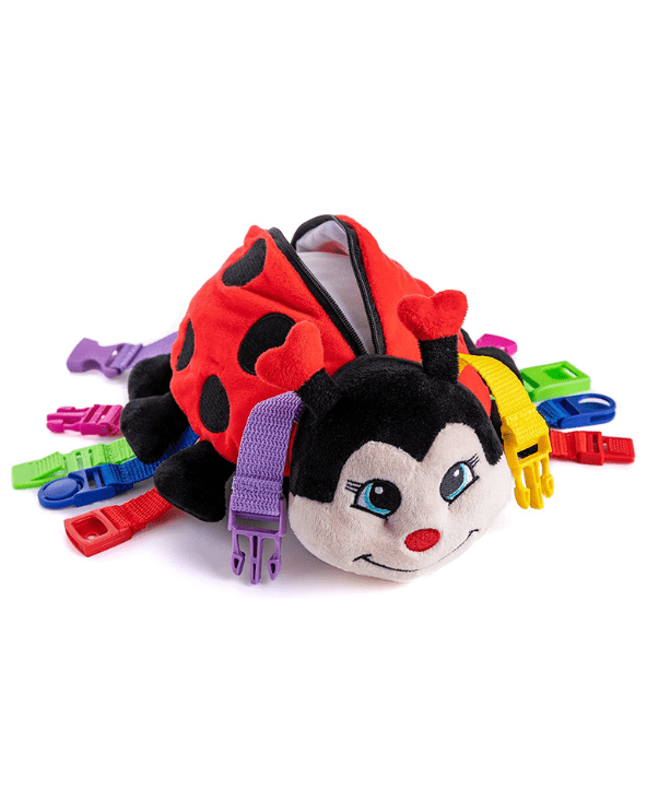 Ladybug Buckle Toy