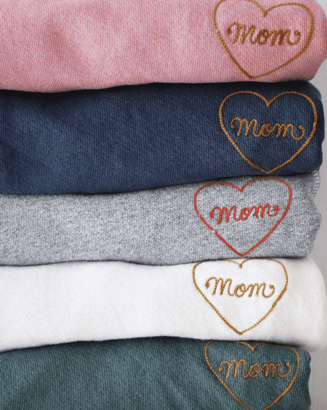 The GREAT Mom Embroidered Sweatshirt