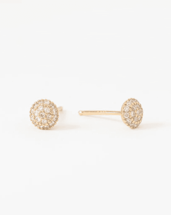 Yearly Co. Pavé Studs