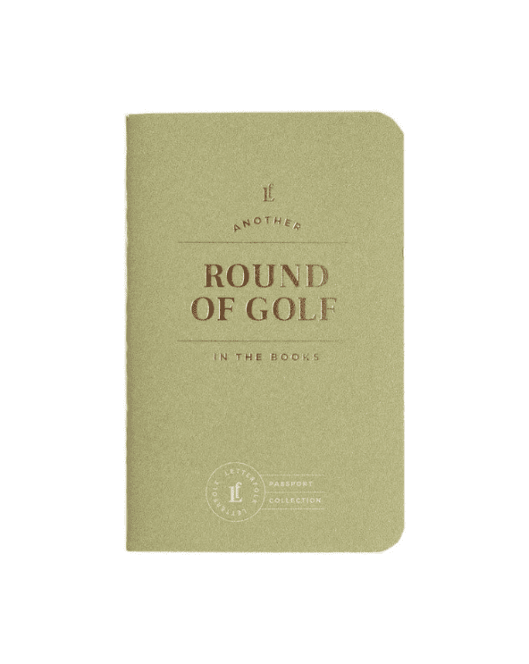 Round Of Golf Passport Journal