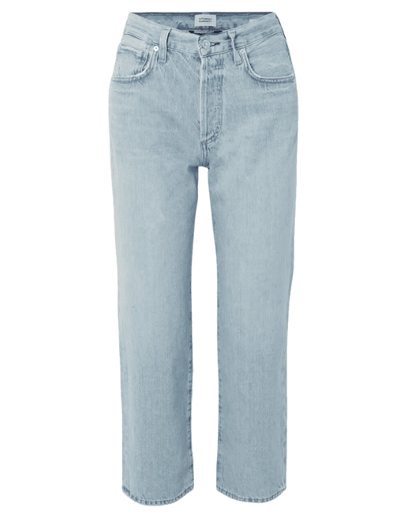 Citizens Of Humanity Emery Cropped Straight-Leg Jeans