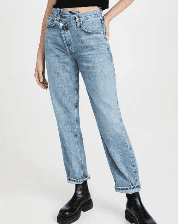 AGOLDE Crisscross Upsized Jeans