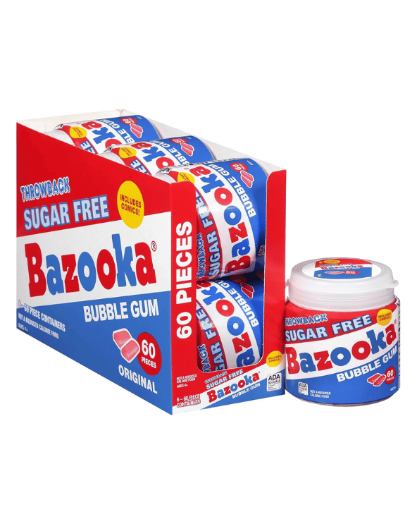 Bazooka Sugar Free Bubble Gum