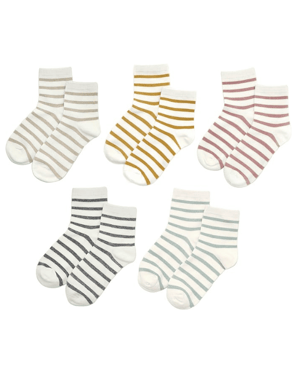 Girls Amazon Striped Socks