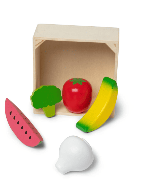 Wooden Produce Play Food Set