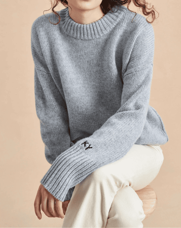 Lux Sweater + Monogram