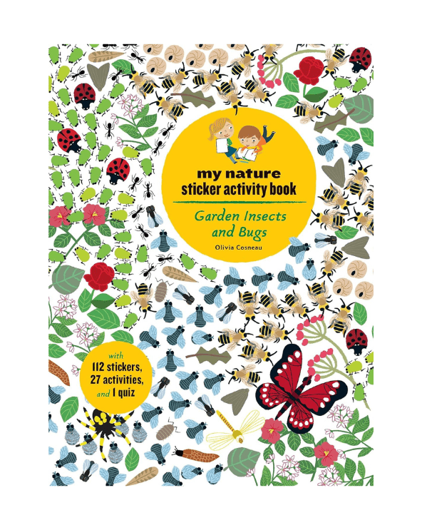 Garden Insects and Bugs Sticker Activity Book