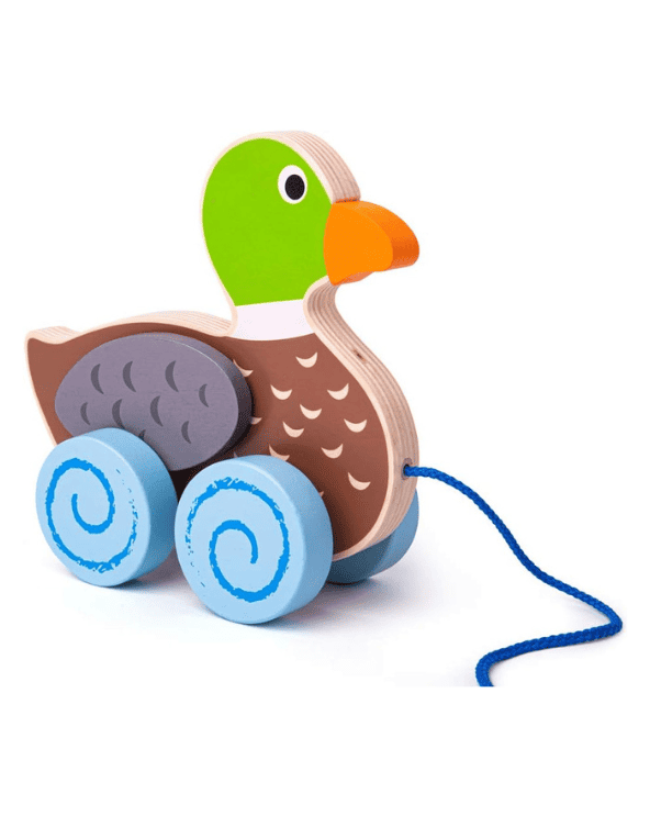Wooden Duck Pull Along Toy