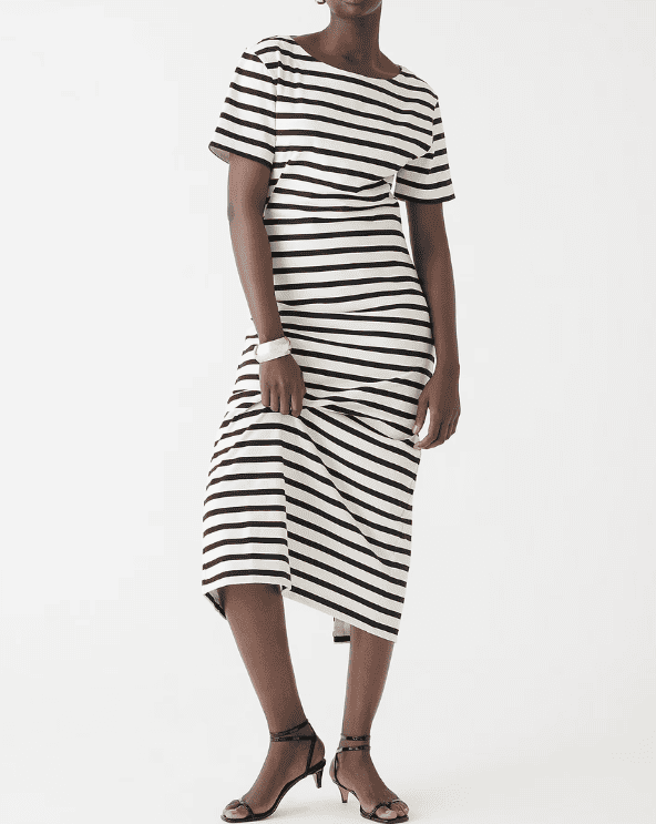 Striped Cloth Dress