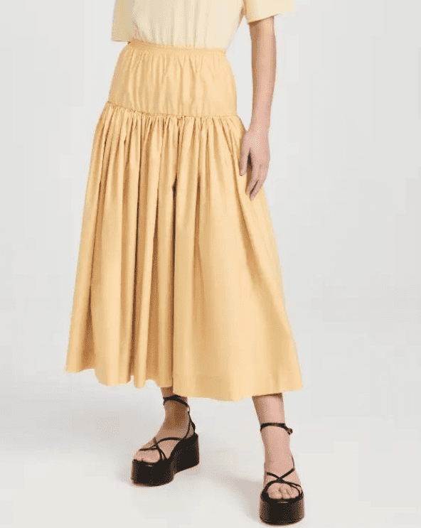 Yellow Matilda Skirt