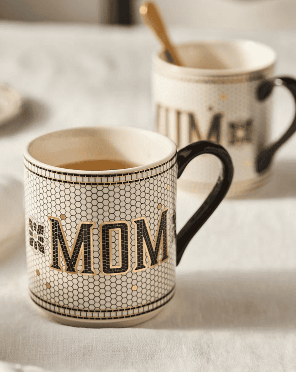 Bistro Tile Mom & Dad Mug