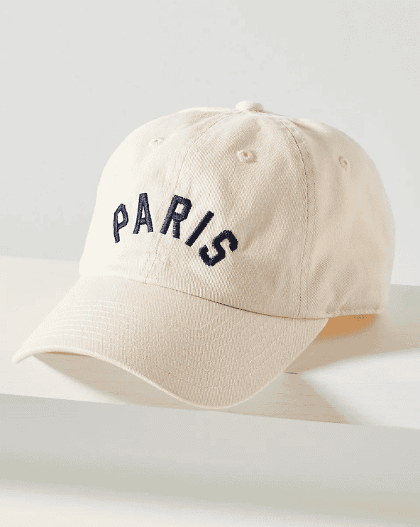 Wanderlust Paris Baseball Cap
