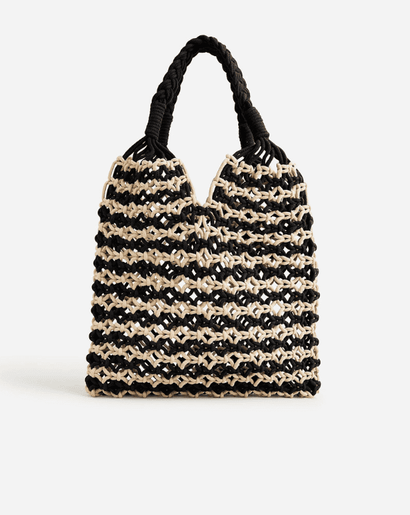 Hand-Knotted Rope Tote