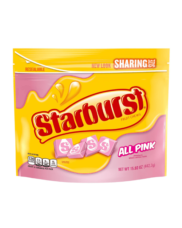 Starburst All Pink Fruit Chews Candy