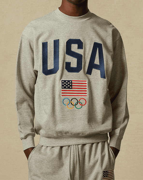 Olympics Team USA Crew Neck Sweatshirt