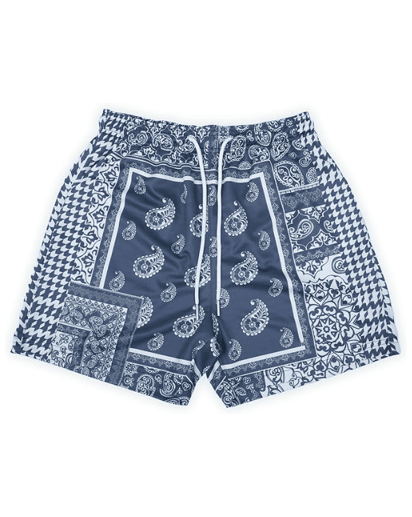 Men’s Paisley Athletic Shorts