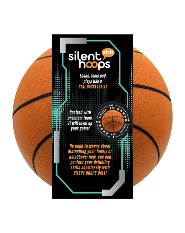 Silent Hoops Foam Basketball