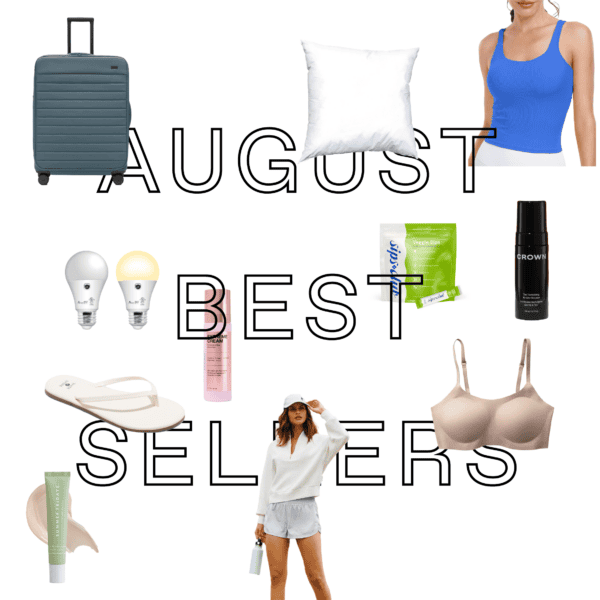 August Best Sellers